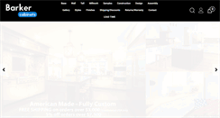 Desktop Screenshot of barkercabinets.com